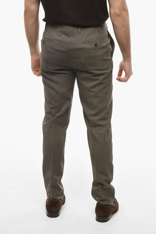 CC COLLECTION Silk-blend RESET Straight-leg Pants