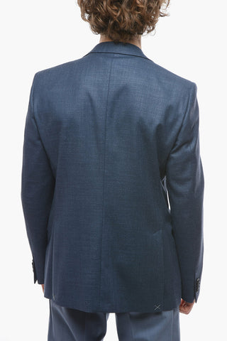 CC COLLECTION Blazer REFINED con Motivo Hopsack e Tasche con Aletta