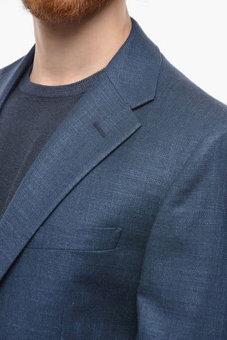 CC COLLECTION Blazer REFINED con Motivo Hopsack e Tasche con Aletta