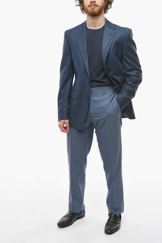 CC COLLECTION Blazer REFINED con Motivo Hopsack e Tasche con Aletta