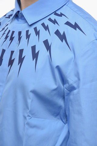 Cotton THUNDERBOLT Slim Fit Shirt