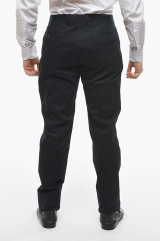 CC COLLECTION Stretchy-cotton RESET Suit with Notch Lapel