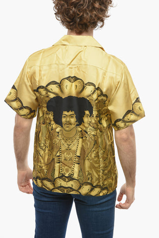 Short-sleeved JIMI HENDRIX Silk Shirt