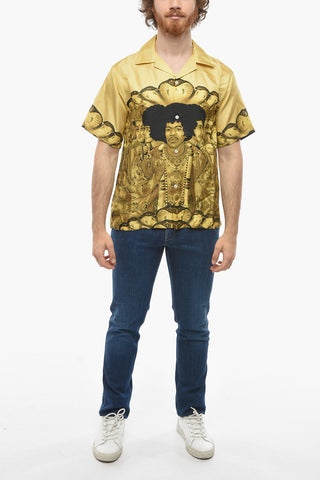 Short-sleeved JIMI HENDRIX Silk Shirt