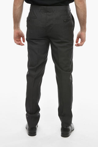 CC COLLECTION Silk-blend RESET Straight-leg Pants