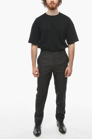 CC COLLECTION Silk-blend RESET Straight-leg Pants