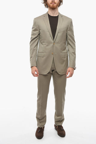 Virgin Wool ACADEMY Herringbone Suit