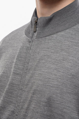 ID Nylon Virgin wool Reversible Lightweight Jacket