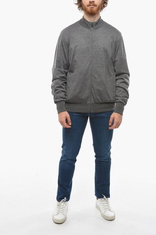 ID Nylon Virgin wool Reversible Lightweight Jacket