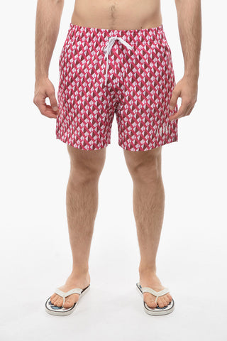 Geometric Patterned AAA Swimshorts