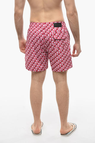 Geometric Patterned AAA Swimshorts