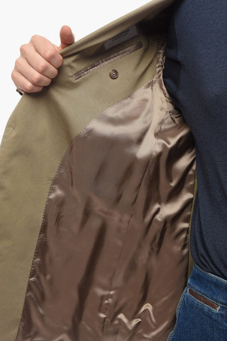 CC COLLECTION Cotton-twill RESET Single-breasted Blazer