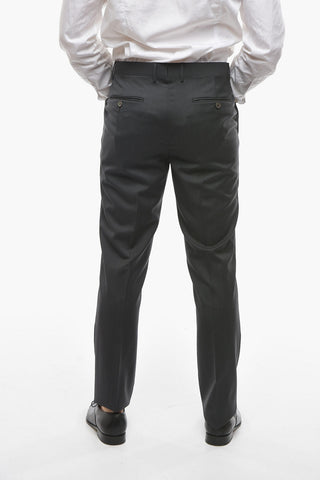 Virgin-wool ACADEMY SOFT Suit with Notch Lapel