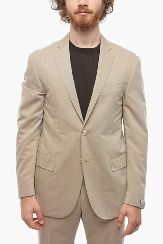 Half-lined ACADEMY SOFT Herringbone Suit