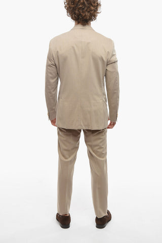 Half-lined ACADEMY SOFT Herringbone Suit