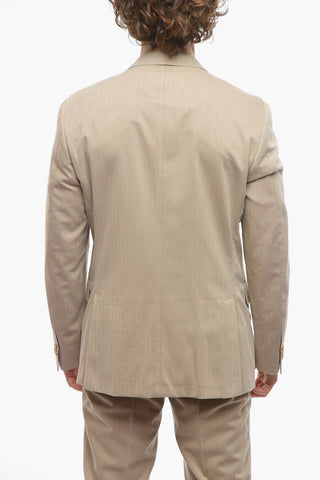 Half-lined ACADEMY SOFT Herringbone Suit