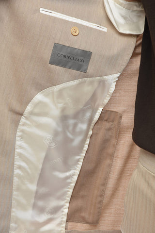 Half-lined ACADEMY SOFT Herringbone Suit