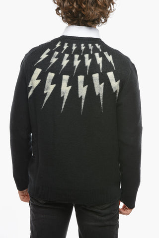 Crew Neck FAIR ISLE VINTAGE Wool Pullover