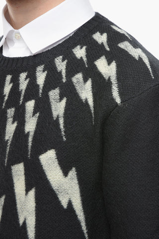 Crew Neck FAIR ISLE VINTAGE Wool Pullover