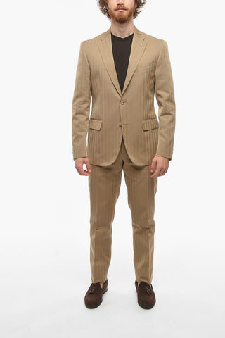CC COLLECTION Herringbone RIGHT Cotton Suit