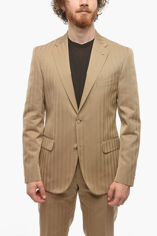 CC COLLECTION Herringbone RIGHT Cotton Suit