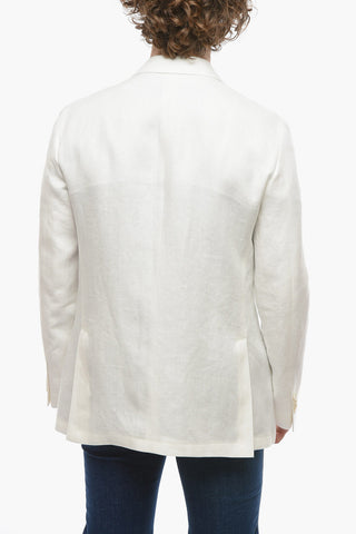 CC COLLECTION Half-lined RIGHT Linen Blazer