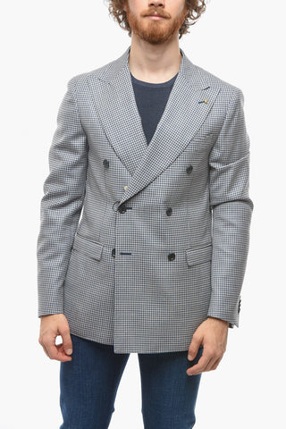 CC COLLECTION Blazer Doppiopetto REWARD con Motivo Pied de Poule
