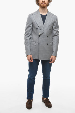 CC COLLECTION Blazer Doppiopetto REWARD con Motivo Pied de Poule