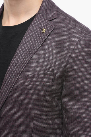 CC COLLECTION Half-lined RIGHT Bird's Eye Blazer