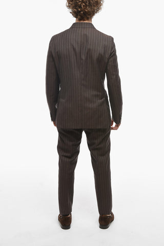 CC COLLECTION Double-breasted REWARD Pinstriped Suit
