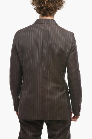 CC COLLECTION Double-breasted REWARD Pinstriped Suit