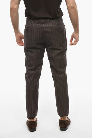 CC COLLECTION Double-breasted REWARD Pinstriped Suit