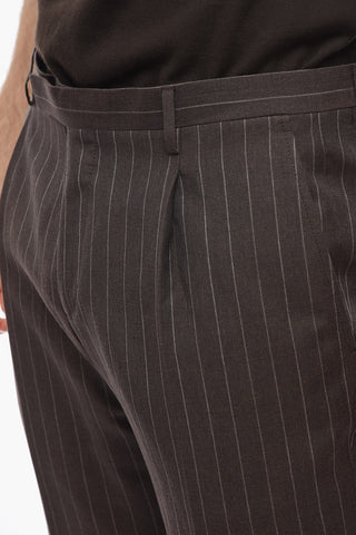 CC COLLECTION Double-breasted REWARD Pinstriped Suit