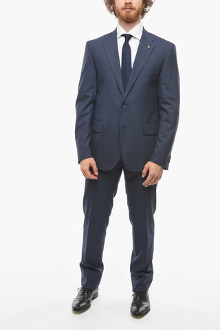 CC COLLECTION Pin Point Virgin Wool RIGHT Suit