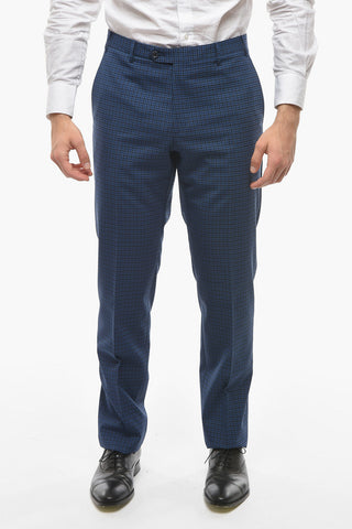 CC COLLECTION Abito in Misto Lana RIGHT con Motivo Gingham