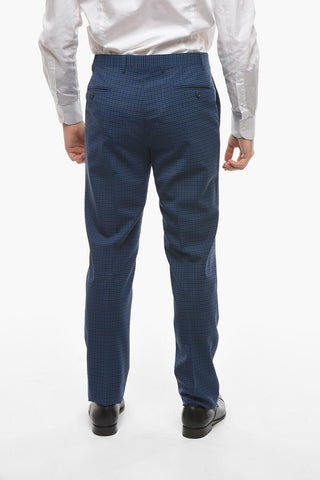 CC COLLECTION Abito in Misto Lana RIGHT con Motivo Gingham