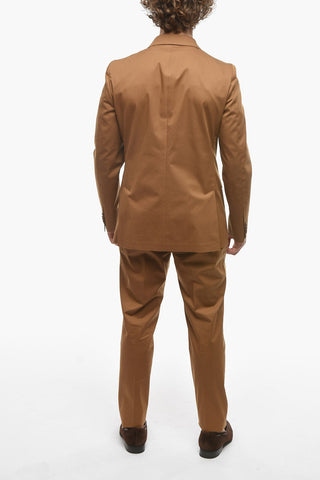 CC COLLECTION Double-breasted REWARD Cotton Suit