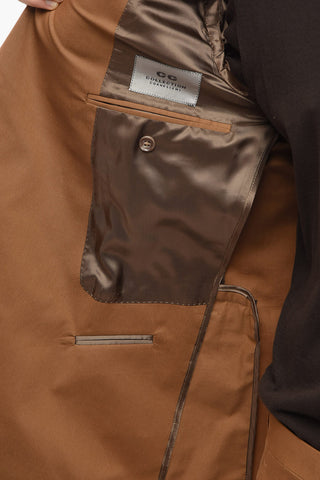 CC COLLECTION Double-breasted REWARD Cotton Suit