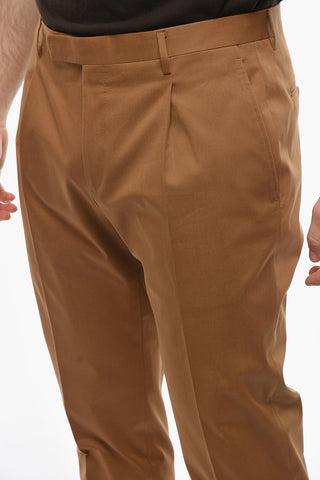 CC COLLECTION Double-breasted REWARD Cotton Suit