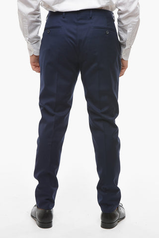 CC COLLECTION Double-breasted REWARD Virgin Wool Suit