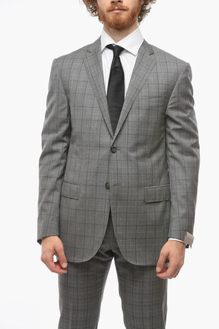 Virgin Wool ACADEMY District Check Suit