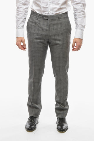 Virgin Wool ACADEMY District Check Suit