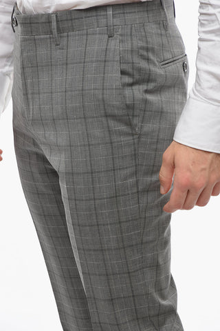 Virgin Wool ACADEMY District Check Suit