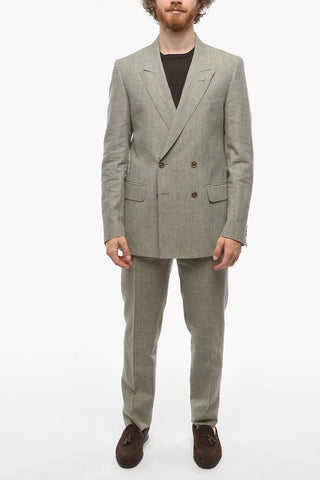 CC COLLECTION Double-breasted RESET Houndstooth Suit
