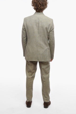 CC COLLECTION Double-breasted RESET Houndstooth Suit