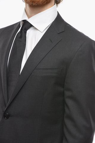 Blazer ACADEMY in Lana Extrafine con Tasche con Aletta