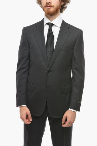 Abito MANTUA in Lana Extrafine con Tasche con Aletta
