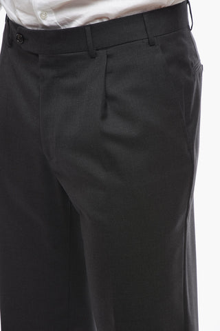Abito MANTUA in Lana Extrafine con Tasche con Aletta