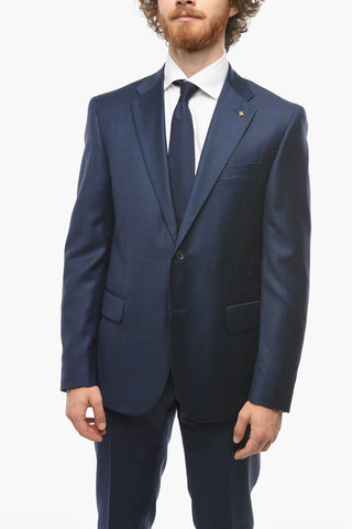 CC COLLECTION Abito 2 Bottoni RIGHT con Motivo Gingham