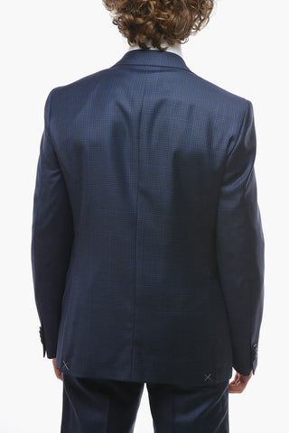 CC COLLECTION Abito 2 Bottoni RIGHT con Motivo Gingham